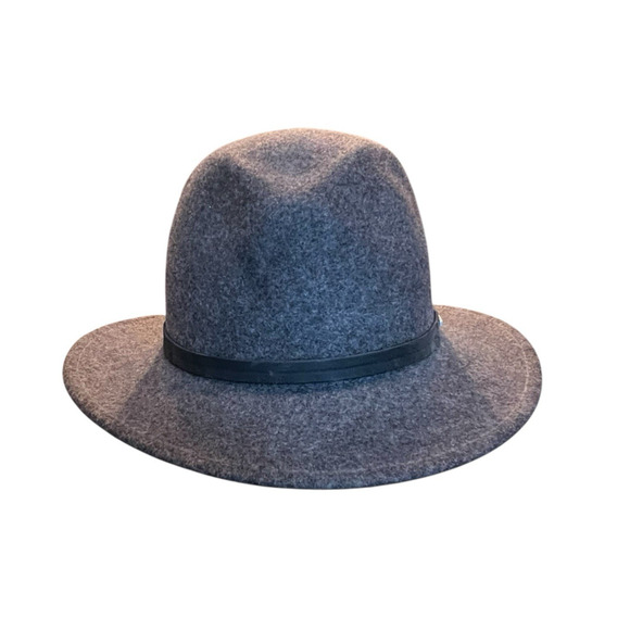 STETSON Gray Mello Felt Hat XL USA Made 100% Wool Crushable WPL 4384 - Picture 3 of 13